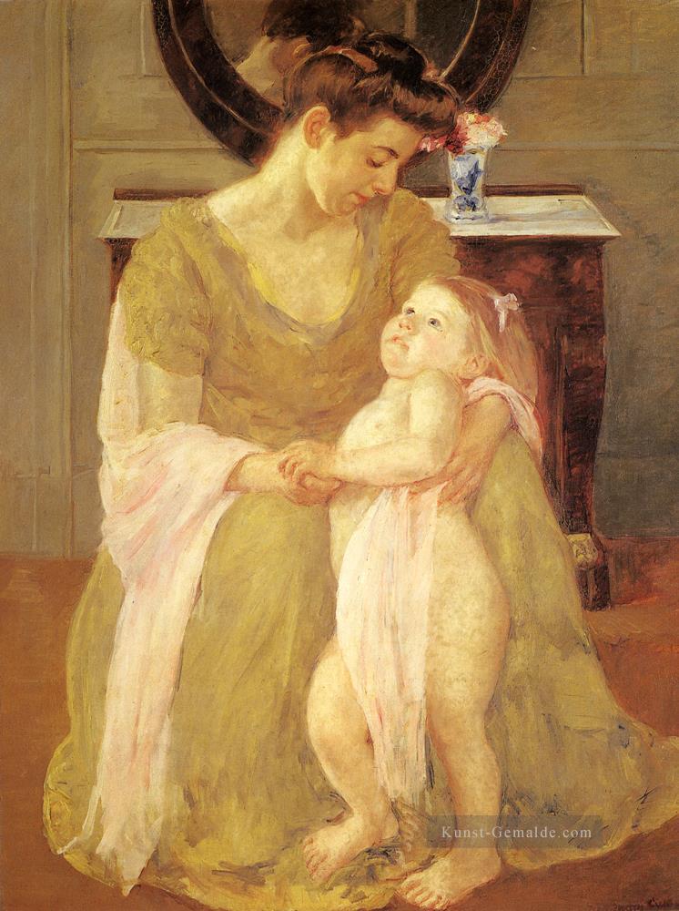 Mutter und Kind 1908 Mütter Kinder Mary Cassatt Ölgemälde